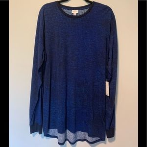 NEW LuLaRoe Hudson Long Sleeved Tee Sz 2 XL